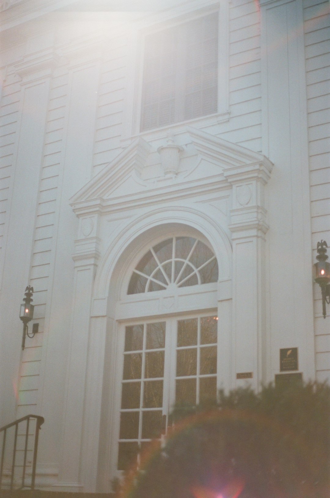 foggy old mansion